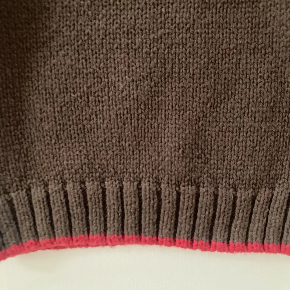 Gymboree Baby Boy 18-24 Months Fall Sweater Thanksgiving Brown Orange NWT
